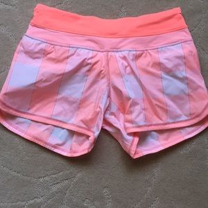 Lululemon shorts with underwear lining